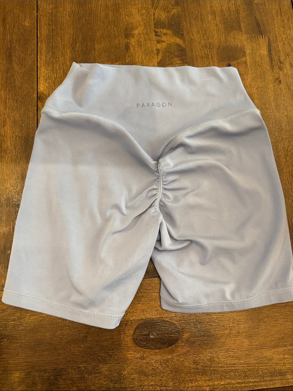 Paragon Fitwear Reluna Light Blue High-Rise sculptseam shorts